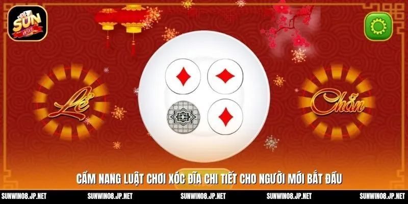 Cẩm nang luật chơi xóc đĩa chi tiết cho người mới bắt đầu
