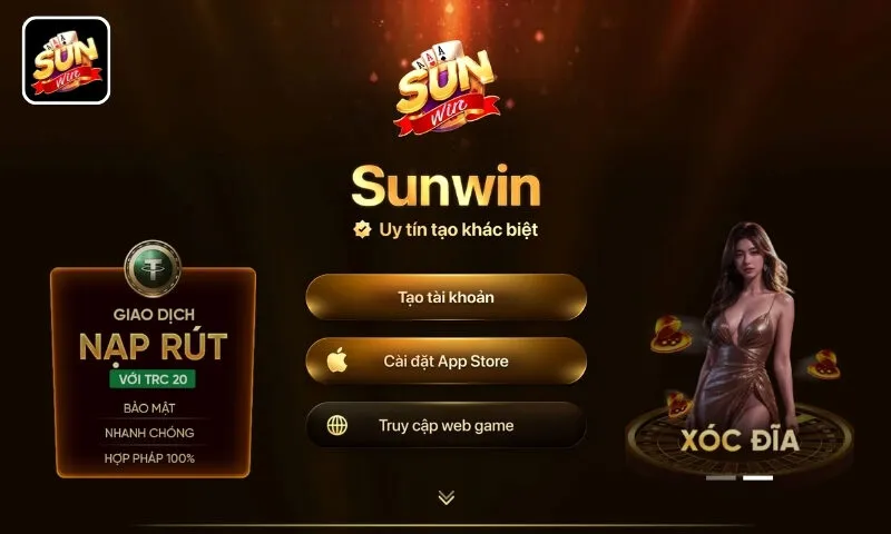 Tham gia game bài Sunwin ngay để có những trải nghiệm hấp dẫn